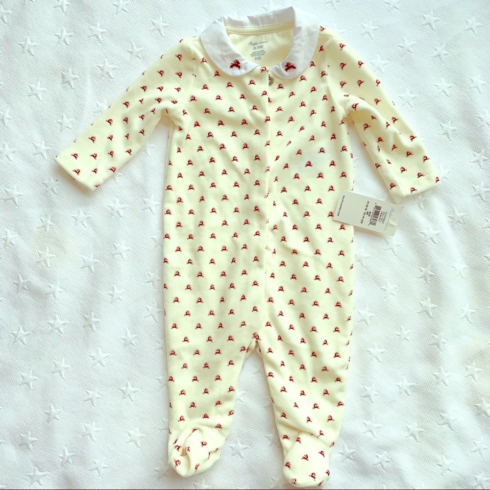 Ralph Lauren Reindeer Footie